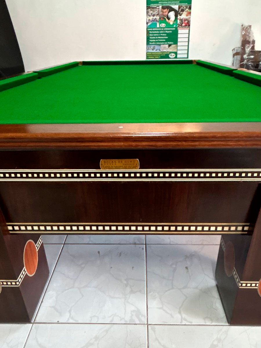 Mesa de Sinuca Bolas de Ouro - 2,80m - Imagem 11