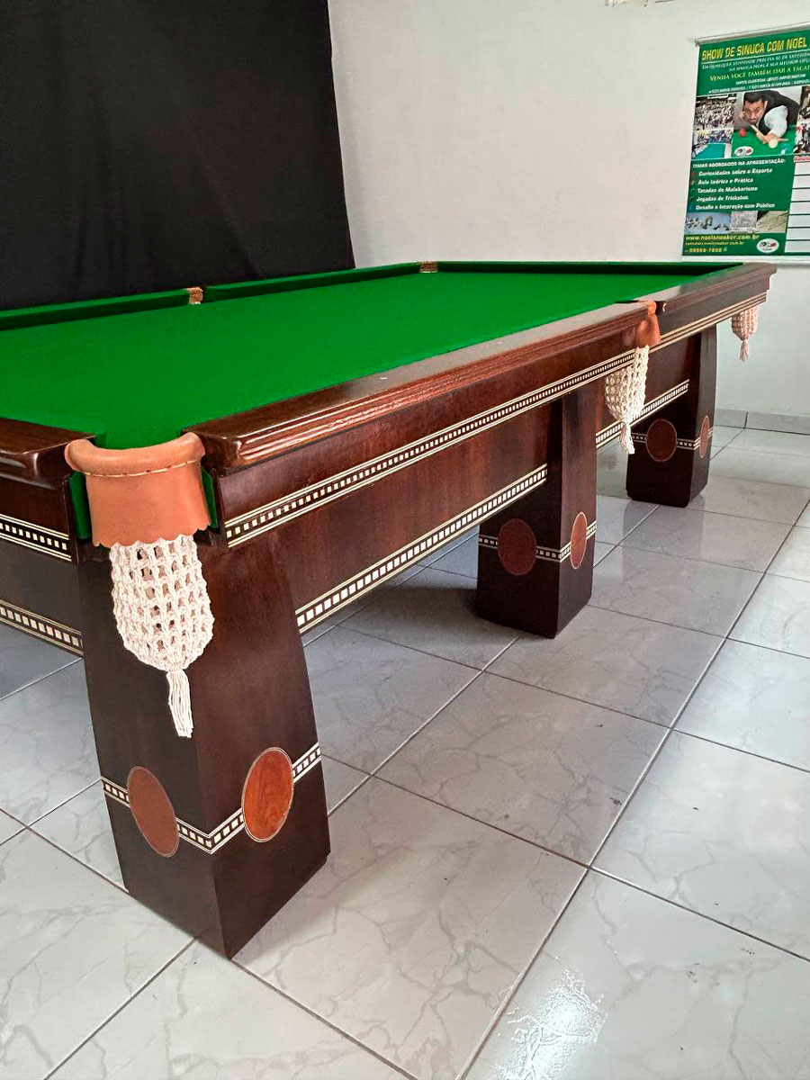 Mesa de Sinuca Bolas de Ouro - 2,80m - Imagem 10